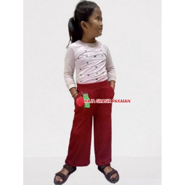 Celana Kulot Babat Premium Panjang Standar  Bb 47kg-75kg Dan Anak 5-8 Thn