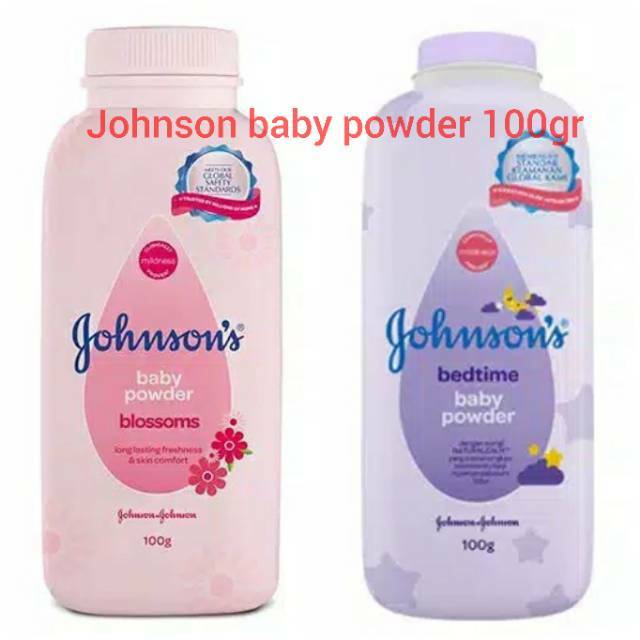 Johnsons baby powder 100gr ORIGINAL-BPOM