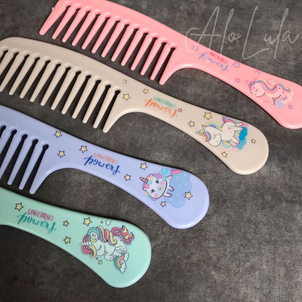Alolula - Sisir Rambut / Sisir Karakter / Sisir Anak / Sisir Murah / Sisir Rambut Wanita / Sisir Anak Karakter / Sisir Rambut Karakter / Sisir Rambut Anak Perempuan