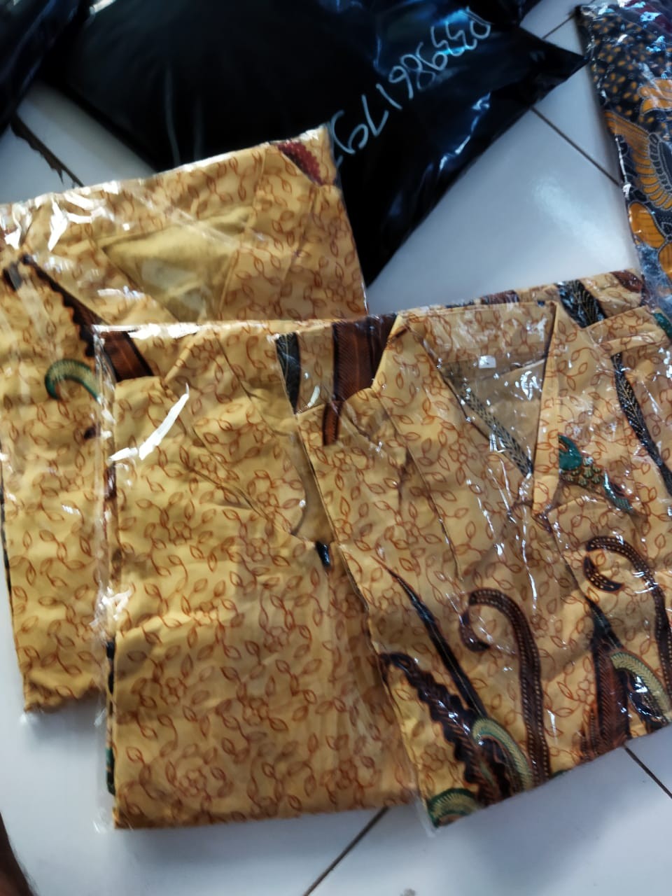 Motif Seno Sakti Baju Batik Couple Keluarga Seragam Gamis Blouse Anak Putri Hem Kemeja Tunik Dress