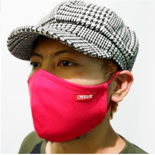 Masker Kain 2 Lapis FIGHTER CROOZLE