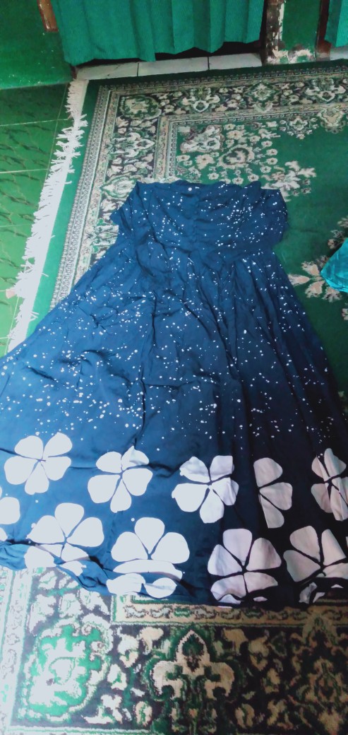 Gamis Twill Batik Pekalongan Fn202