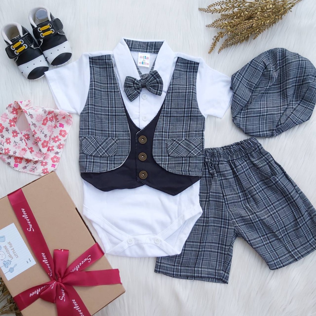 HAMPERS BABY BOY JUMPER Suspender Banyak Varian 0-1 tahun  kado anak  baby gift  Hampers bayi