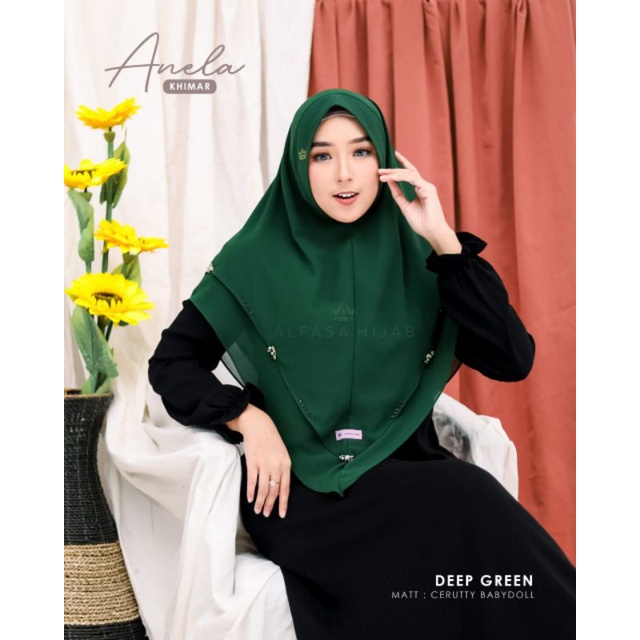 Khimar aneka//ceruty baby doll//hijab syar'i//hijab terbaru//alfasa hijab// hijab terlaris// cod