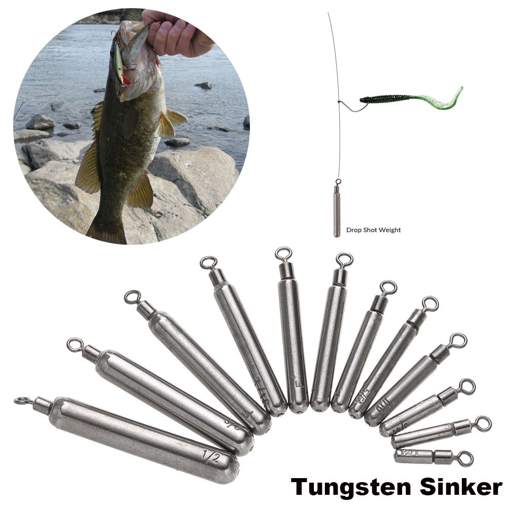 TOP New Sinker High Quality Line Sinkers Fishing Tungsten fall Quick Release Casting Weights Additional Weight 0.45g-14g Hook Connector