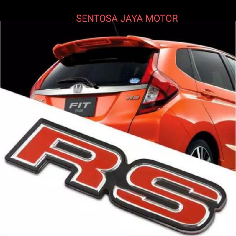 EMBLEM RS MERAH UNIVERSAL