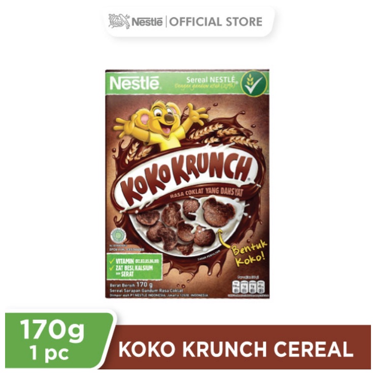 

Nestlé KOKO KRUNCH SEREAL KOKO CRUNCH COKLAT CEREAL 150 GR