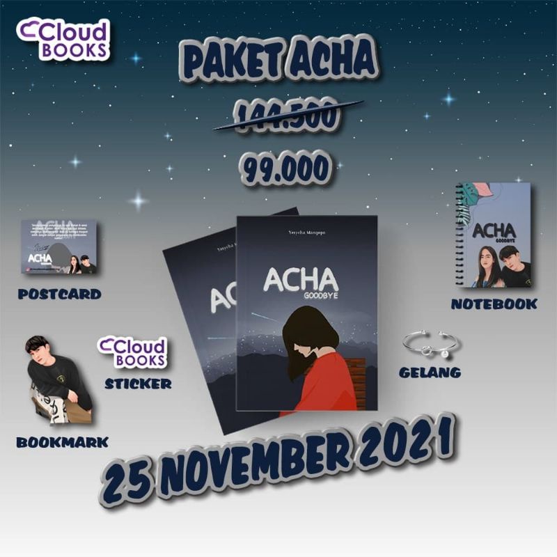 Novel Acha Goodbye (Paket Acha)