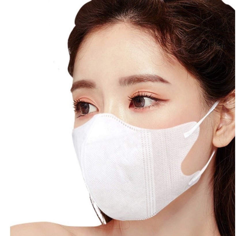 PA Masker Duckbill 3ply Dewasa Hitam Dan Putih Face Mask Earloop Anti Virus Ecer Isi 10 PCS MK002