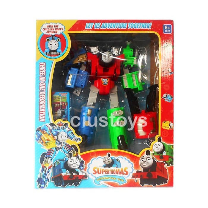 Robot Thomas Deformation Thomas No.6108-43 - Mainan robot anak