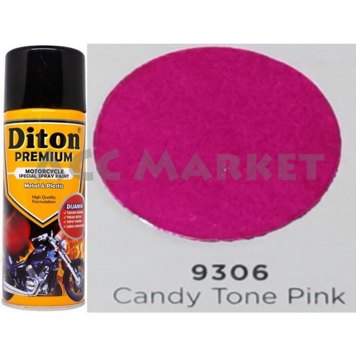 Pilox Diton Premium Pilok Pylox Pink Candy Ping 9306