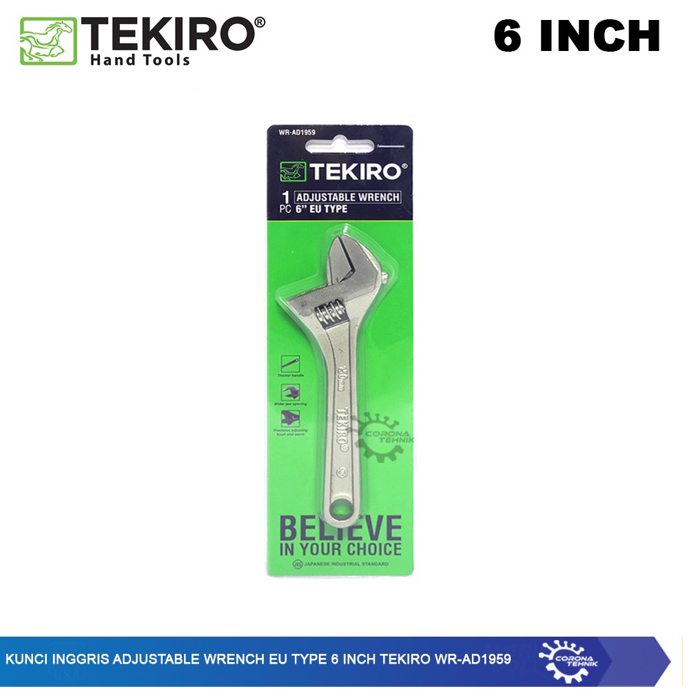 Tekiro - Kunci Inggris 6 Inch 150 mm