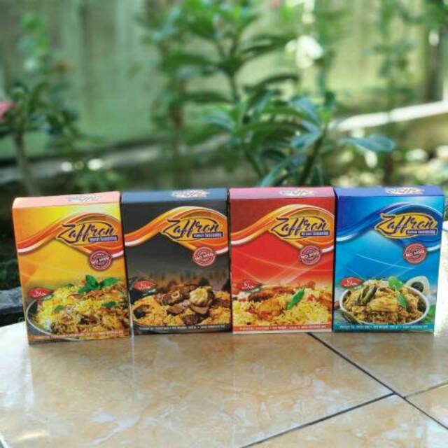 

BUMBU INSTAN MANDI/BRIYANI/KABSAH/KABULI BUMBU ZAFFRON BERAS BASMATI.