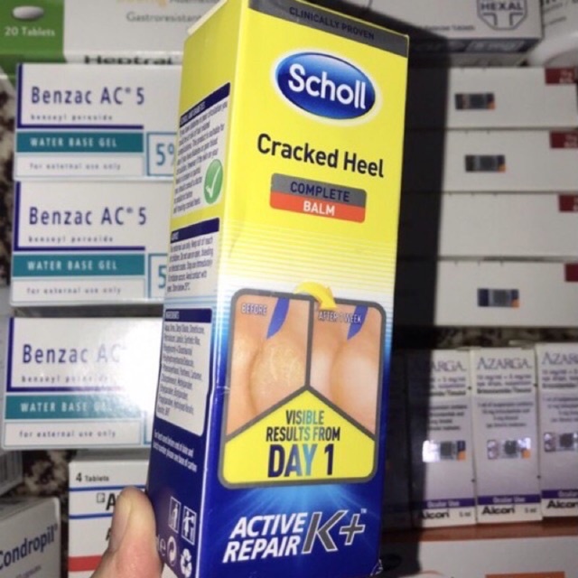 Scholl Cracked Heel Repair Cream - Scholl Foot & Nail Cream