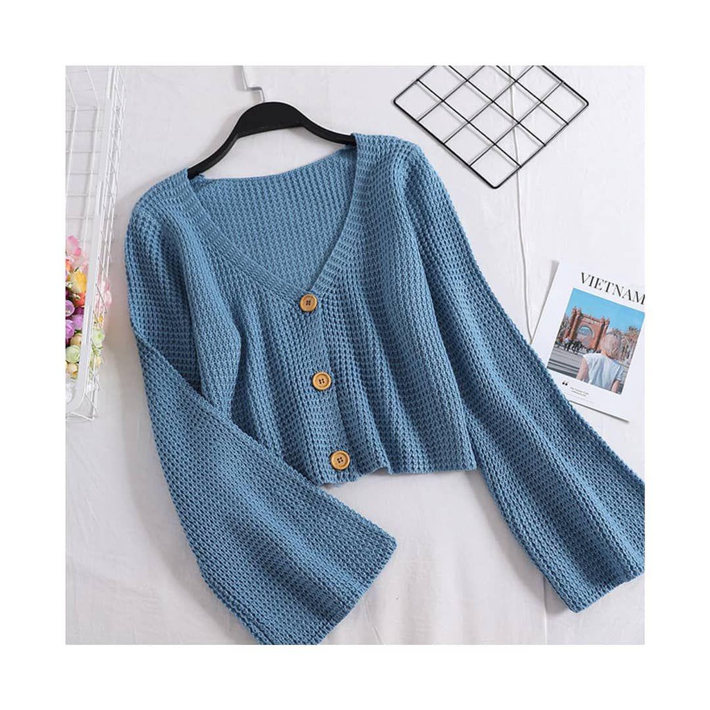 Nara Grosir - Karen Crop Outer l Cardigan Wanita