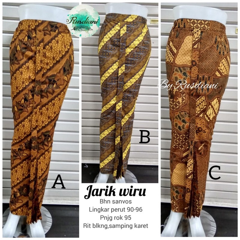 Jarik Instan Plisket Wiru