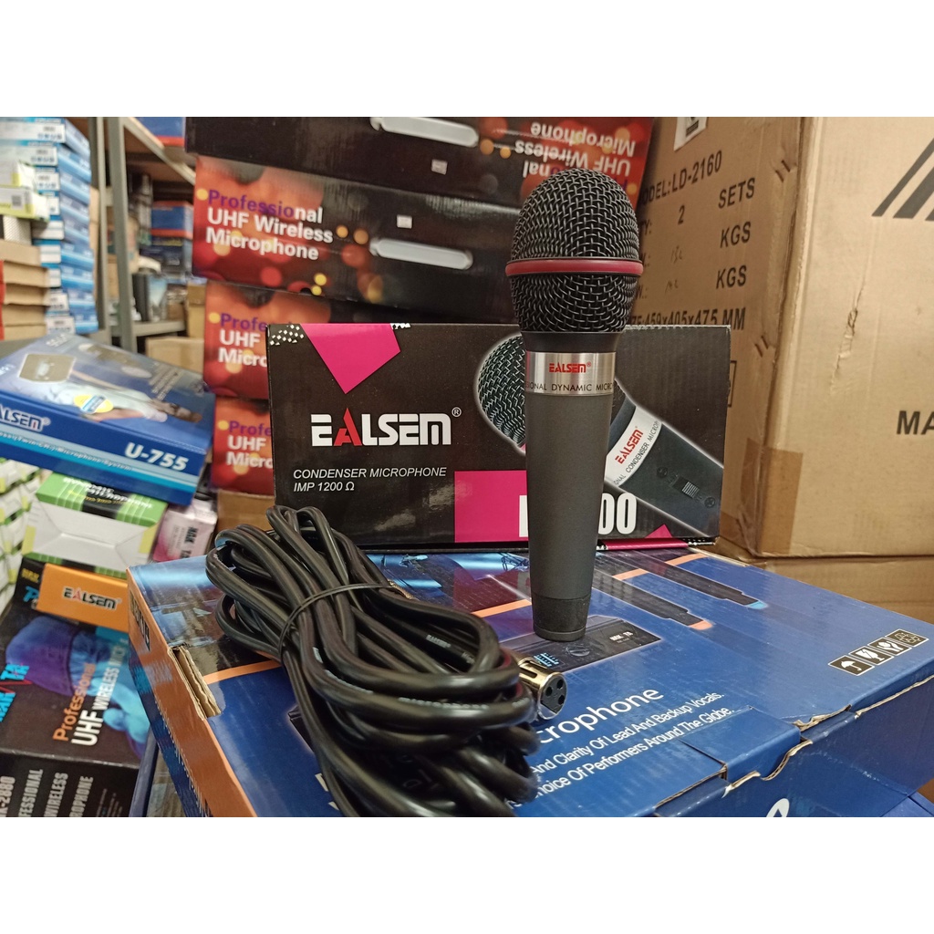 MIC MICROPHONE EALSEM ES-500 KONDENSER