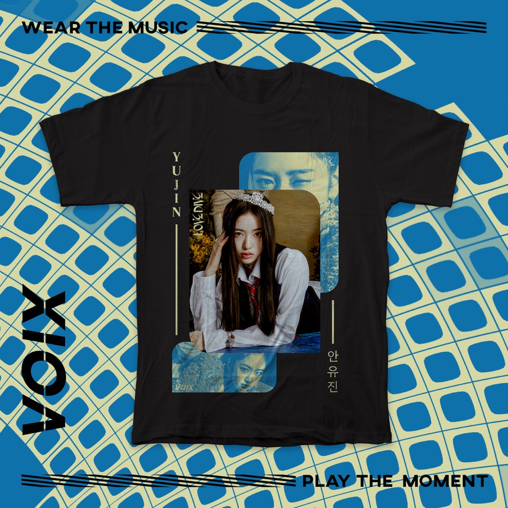 Kaos Kpop IVE "Love Dive" Tee - | Yujin | Gaeul | Rei | Wonyoung | Liz | Leeseo