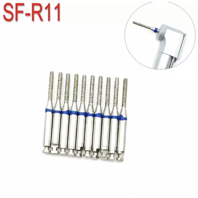 Z22 -Diamond burs bur intan low speed straight fissure fisur fisure