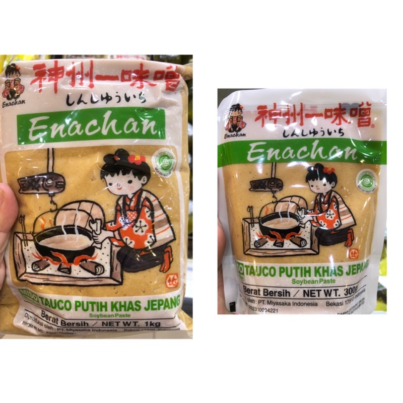 

[Pasta Miso Tauco HALAL] ENACHAN WHITE PASTA / Pasta Tauco Putih - 300gr/1kg
