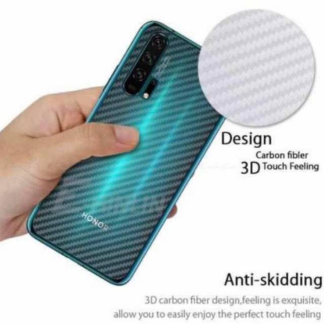 SKIN CARBON XIAOMI REDMI 7A STIKER BELAKANG XIAOMI REDMI 7A BACK SCREEN 7A