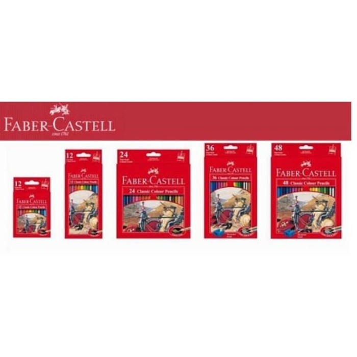 

Berkualitas Pensil Warna Faber Castell Is 24 Classic & Water Colour Bagus