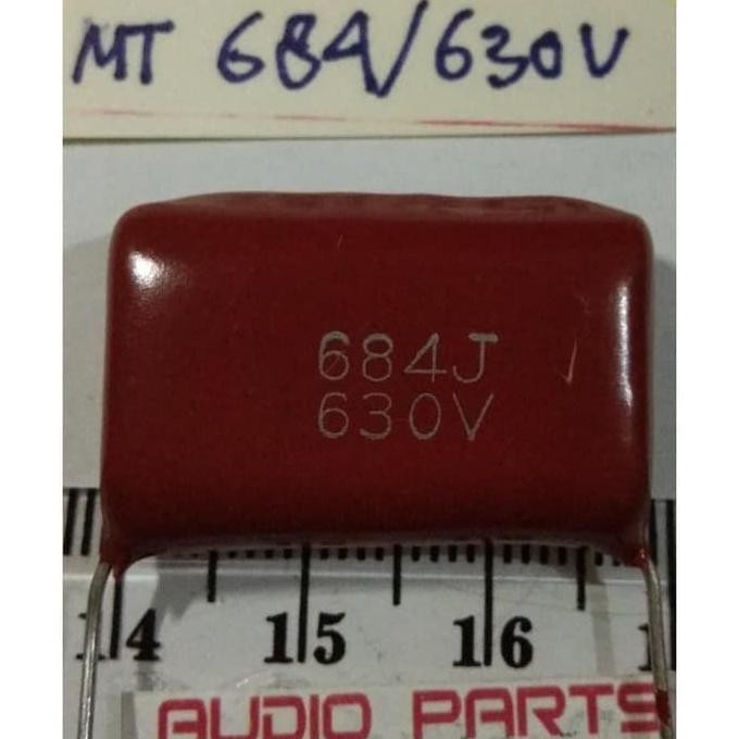 Mylar 630V 680Nf 684 684K 684J Cbb Cl Capacitor Kapasitor Milar Audiopa83 Murah