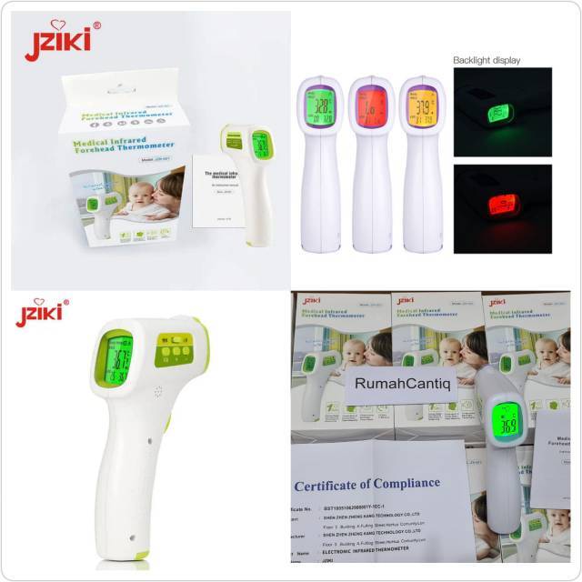 READY STOCK MEDICAL INFRARED FOREHEAD THERMOMETER NON CONTACT TERMOMETER GUN AKURAT