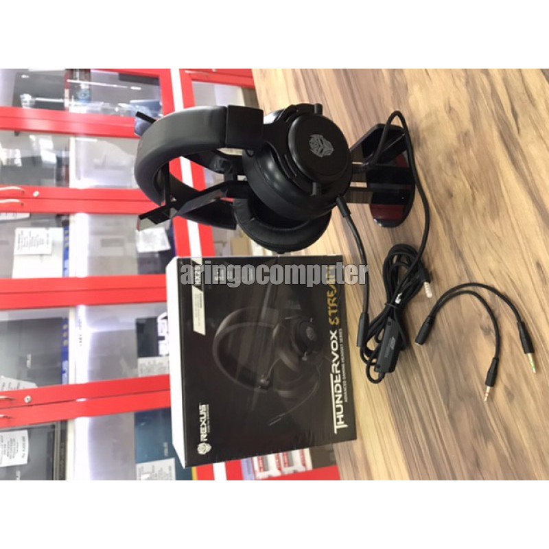 Headset Rexus Gaming TH VOX STREAM HX25 SINGLE JAC