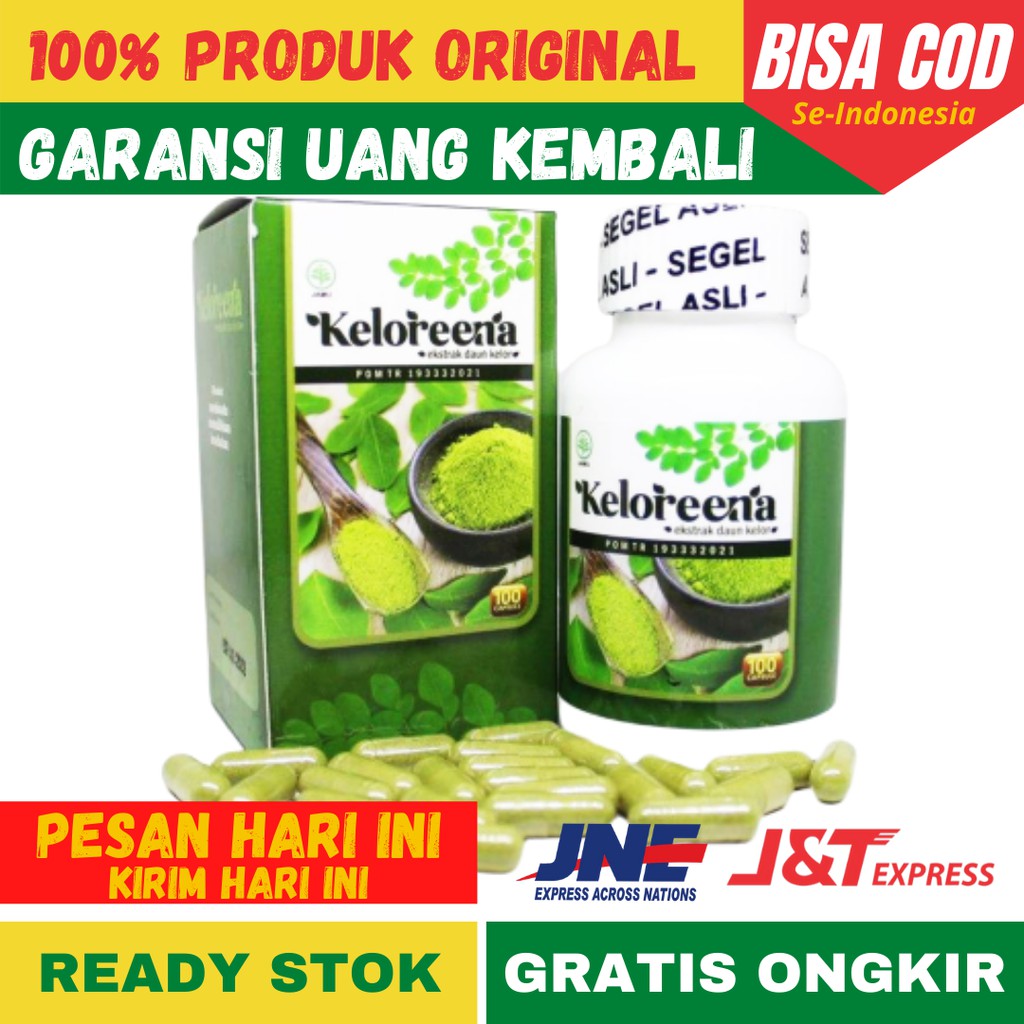 KELOREENA Obat Herbal Radang Paru-Paru Basah/Kering ASLI HERBAL 100%