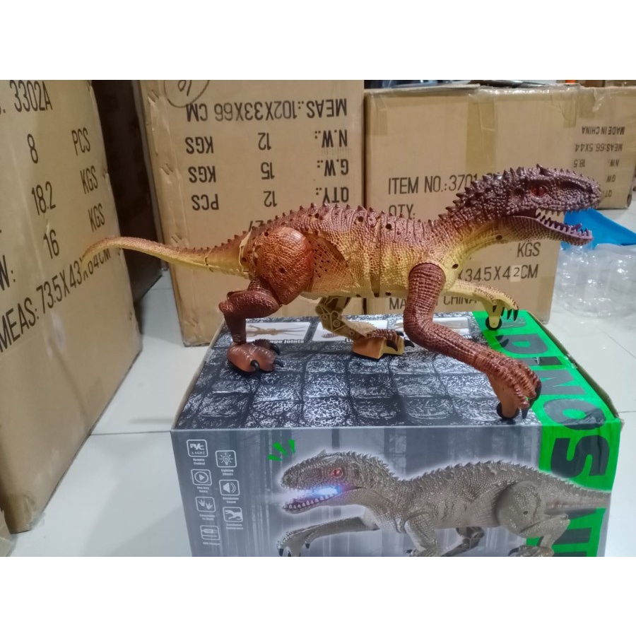 RC Dinosaur Raptor Brutal - mainan remote control dino