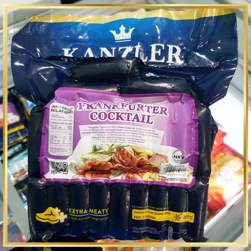 Kanzler Frankfurter Cocktail / Sosis Ayam 500g