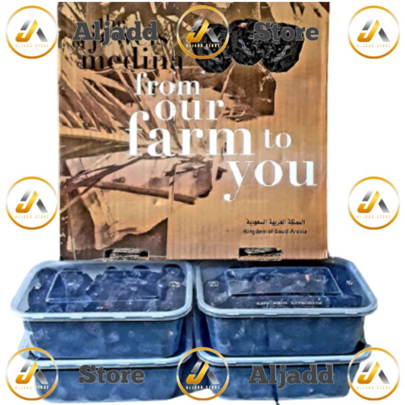 

Kurma Ajwa Kurma Nabi Korma ajwa Asli Original Premium 500 gr