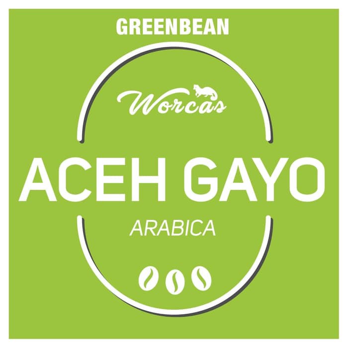 

Aceh Gayo Arabica Green Bean 1Kg (Biji Kopi Mentah) - kkp532