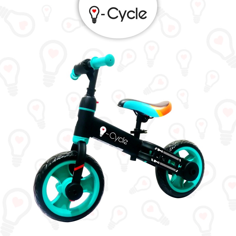 Sepeda Anak 3in1 I-Cycle Bronco Balance Bike Sepeda Roda 2 Anak