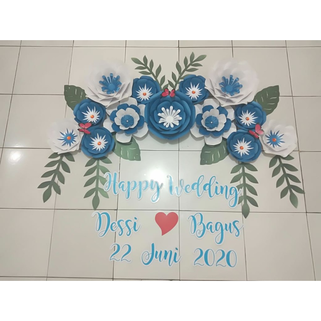 

Paper flower set termurah bunga kertas murah banget 150