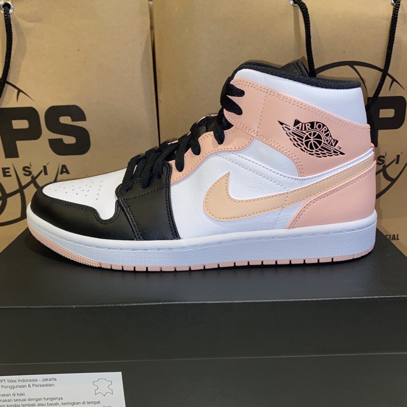 Jual Air Jordan Mid Crimson Tint Shopee Indonesia