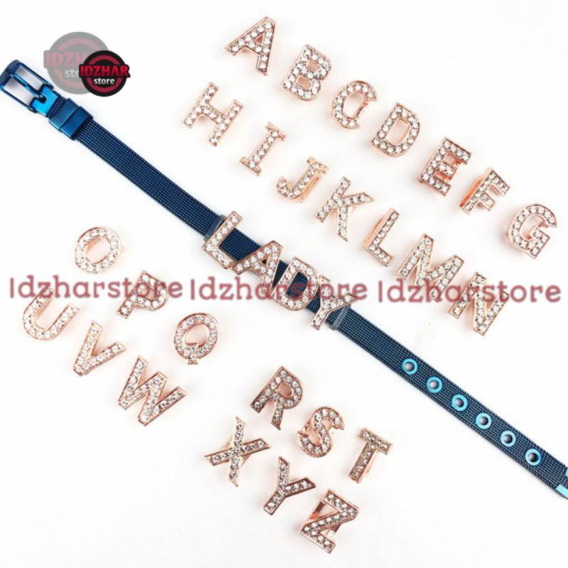 Liontin huruf Liontin Gelang Gesper Titanium(Hanya Liontin)