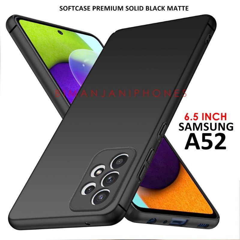 Soft Case Premium Matte Macaron Samsung A52 A72 A32 4G A32 5G