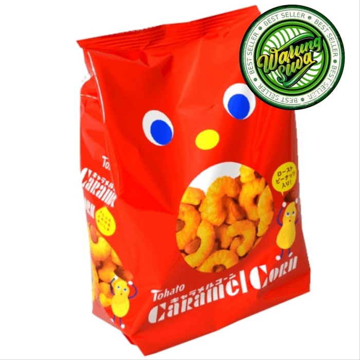 

tohato makanan ringan jagung rasa karamel 80 gram