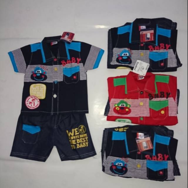 Baju anak candino (6-12 bln)