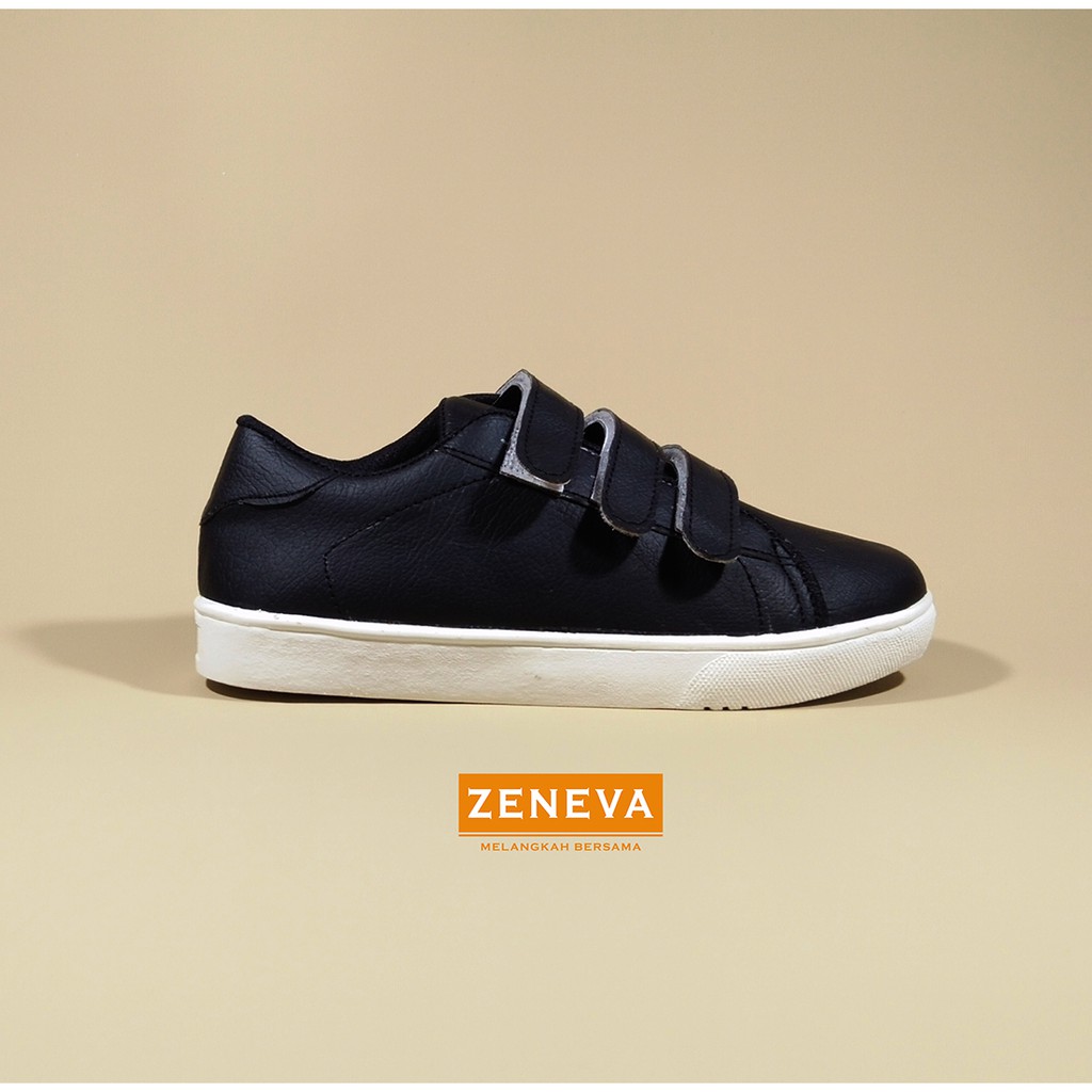 Sepatu Zeneva Striples Sneakers Wanita 3 WARNA