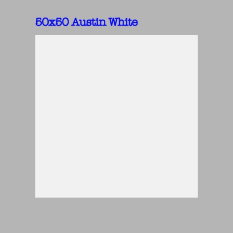 Roman Keramik Austin (White,Grey) size 50x50 Kw 1