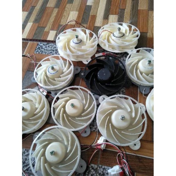 Kipas Fan DC 12V Evap kulkas samsung 2 pintu - kipas fan kulkas