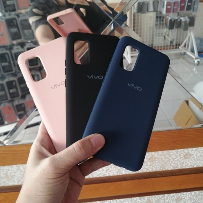 VIVO V19 CASING SILICON SOFT CASE RUBBER