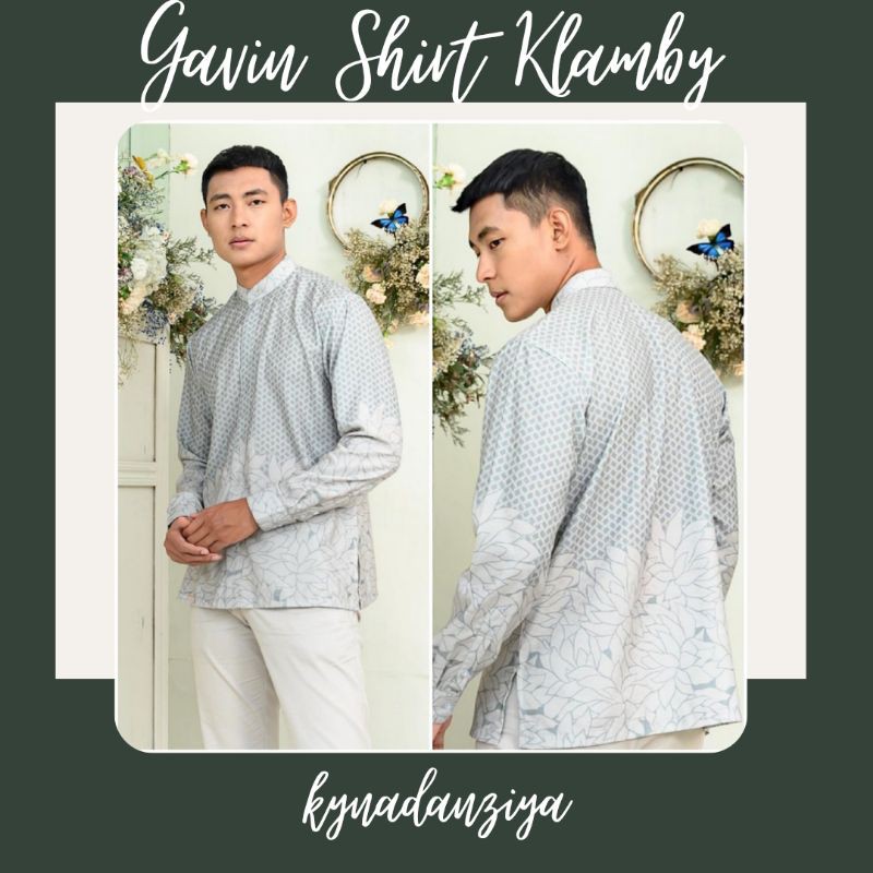 GAVIN LONG SHIRT COTTON CANDY WEARING KLAMBY