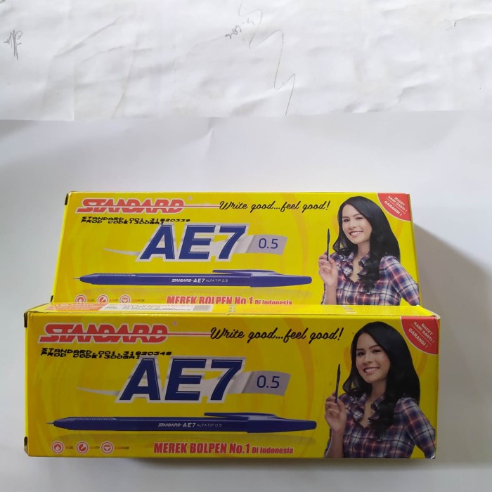 

Diskon Bolpen Standard-Ae7 0.5 Hitam - Biru Bergaransi