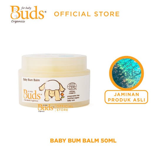 Buds Organic Baby Bum Balm 50ml