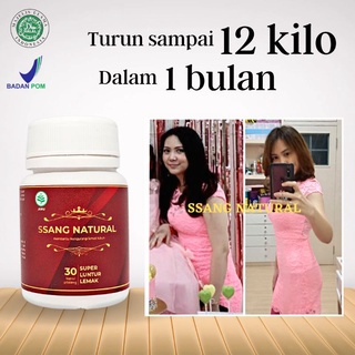SUPER luntur lemak SSANG natural ex sang jamu pelangsing alami ampuh jamin diet instan