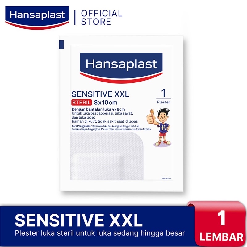 Hansaplast Sensitive Steril XL / XXL